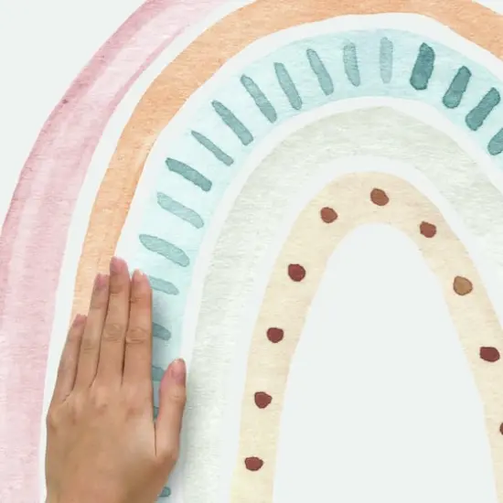 RoomMates Watercolor Rainbow Peel & Stick Wall Decals {7}