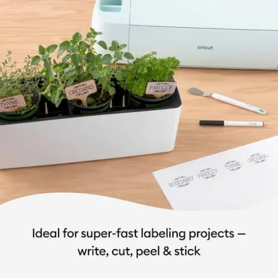 Cricut&reg; Removable Smart Label&trade; Writable Vinyl Transparent {7}