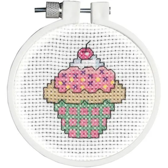 Janlynn&reg; Kid Stitch Cupcake Counted Cross Stitch Kit {1}