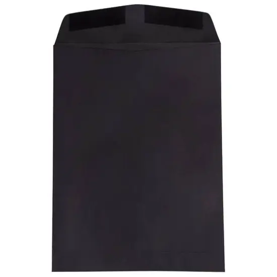 JAM Paper Black 9" x 12" Open End Envelopes {3}