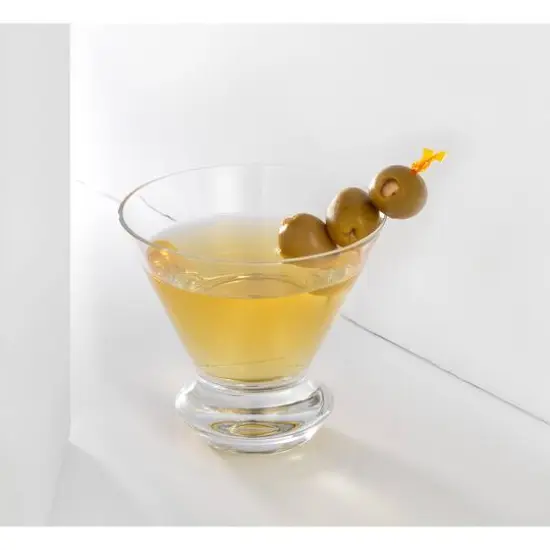 JoyJolt&reg; Cosmos Crystal Martini Glasses, 4ct. {5}