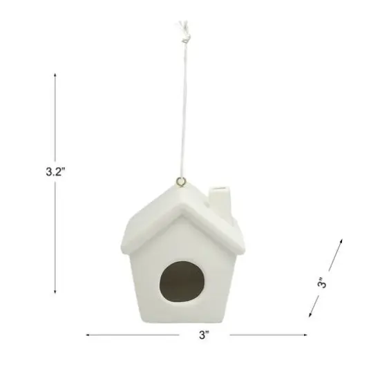 Mini Home Ceramic Birdhouse by Make Market® {7}