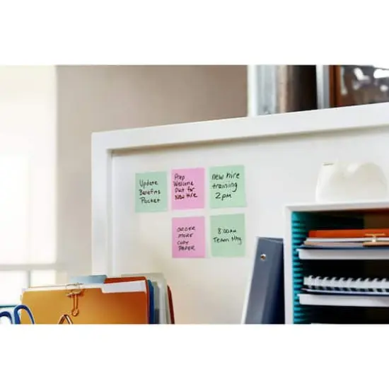 Post-it&reg; 3" x 3" Super Sticky Notes, 5 Pack Fresh Mint {5}