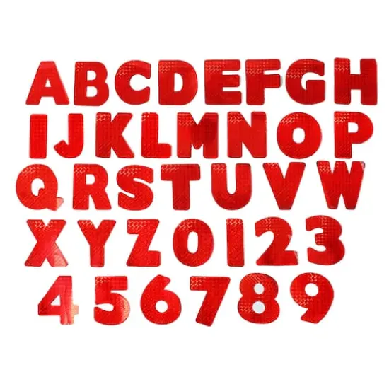 ArtSkills® 4" Holographic 114 Piece Paper Poster Letter Set {4}