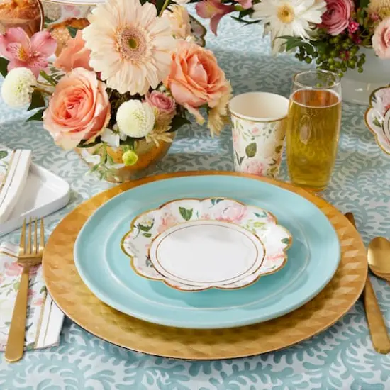 Kate Aspen&reg; 7" Brunch Floral Paper Plates, 32ct. {6}