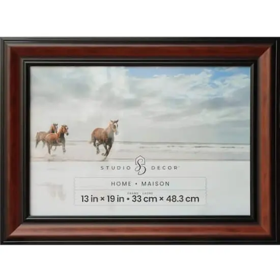 Home Brown & Black Wood Grain Frame by Studio D&eacute;cor&reg; {1}