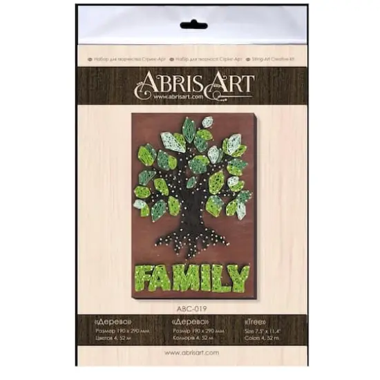 Abris Art Tree ABC-019 String Art Creative Kit {4}