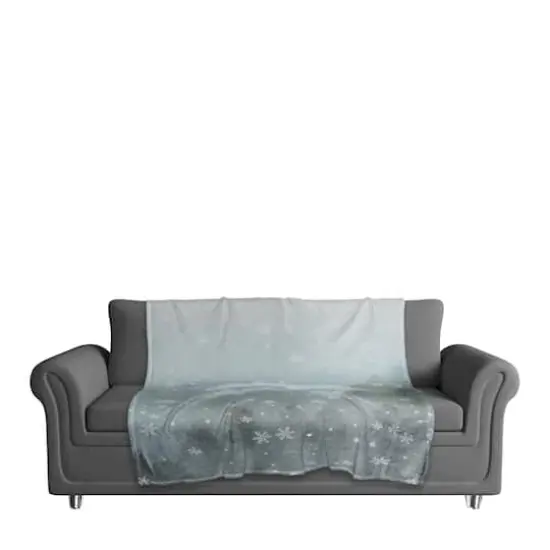 Winterwonderland Pines 50x60 Coral Fleece Blanket {4}