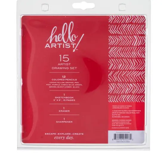 Hello, Artist!&trade; 15-Piece Drawing Set {5}