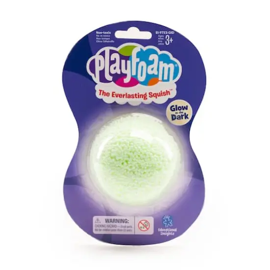 Educational Insights Jumbo Pod Glow In The Dark Playfoam Set {4}