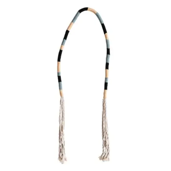 Hello Honey&reg; 6ft. Multicolor Cotton & Wool Garland with Tassels {5}