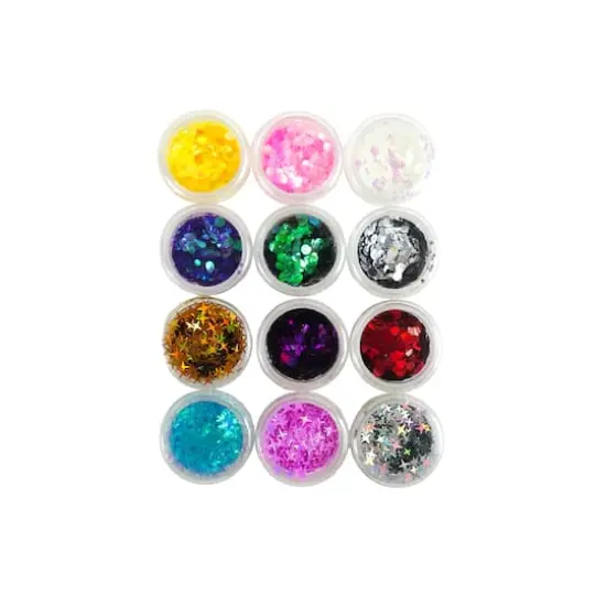 Holographic Chunky Glitter Resin Mix-Ins by Craft Smart&trade; {3}