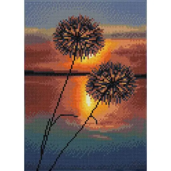 Diamond Dotz&reg; Evening Lake Diamond Painting Kit {1}