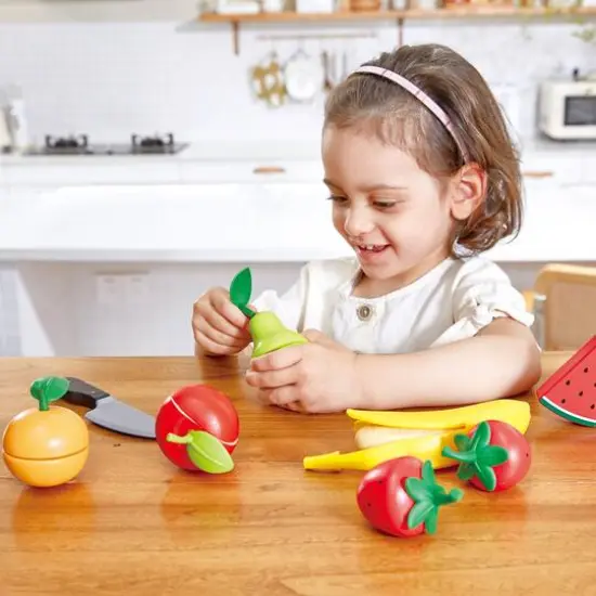 Hape Healthy Fruits Kitchen Food Playset {7}