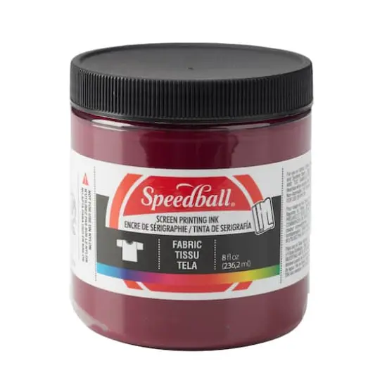 Speedball&reg; Fabric Screen Printing Ink Burgundy {1}