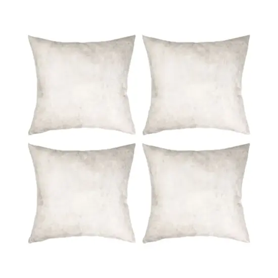 Craft Express White Sublimation Leathaire Pillow Covers, 4ct. {3}