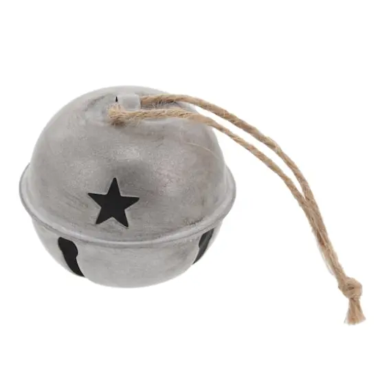 Haute Decor 12ct. 2" Jingle Bell Ball Ornaments Silver/Red/Green {5}