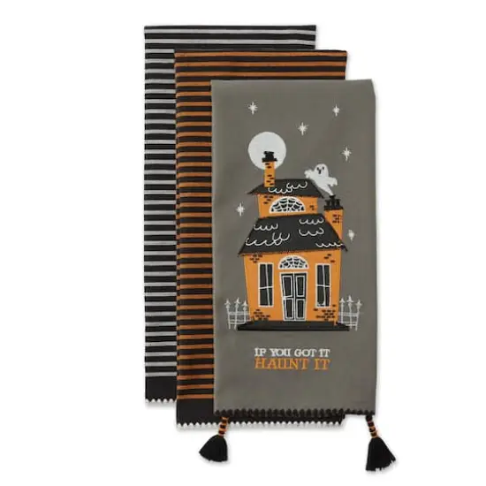 DII&reg; Got It Haunt It Dishtowel Set {4}