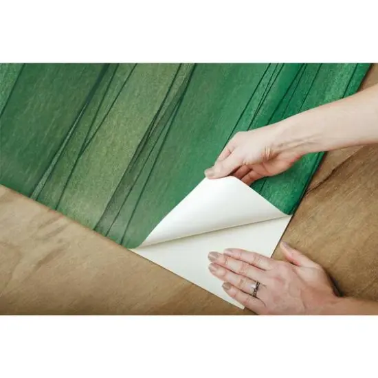 RoomMates Making Waves Peel & Stick Wallpaper Green {10}