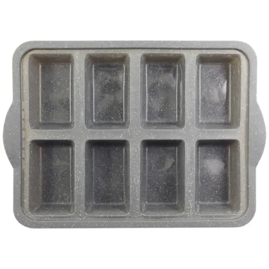 8-Cavity Metal-Reinforced Silicone Mini Loaf Pan by Celebrate It&reg; {1}