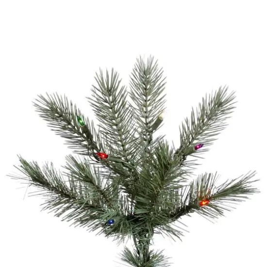 3ft. Pre-Lit Cashmere Pine Artificial Christmas Tree, Multi-Colored LED Lights {4}