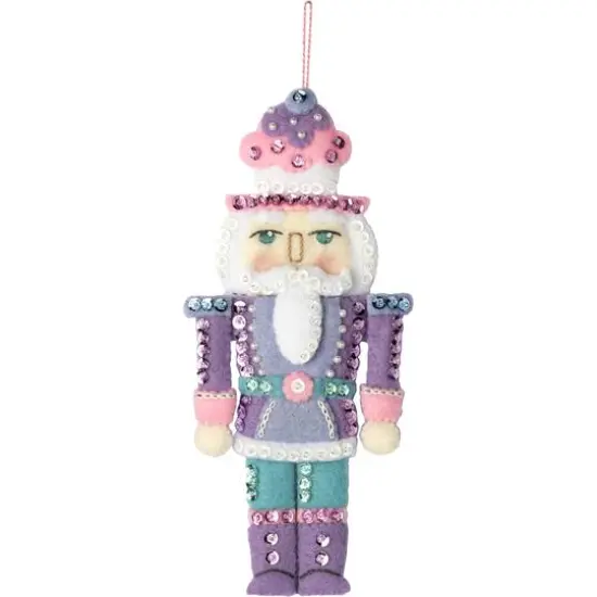 Bucilla Nutcracker Sweet Felt Ornaments Applique Kit {5}