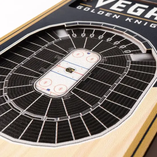 19" NHL 3D StadiumView Banner Vegas Golden Knights {5}