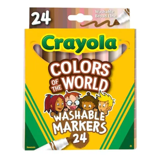Crayola&reg; Colors of the World&trade; Markers, 2 Packs of 24 {5}