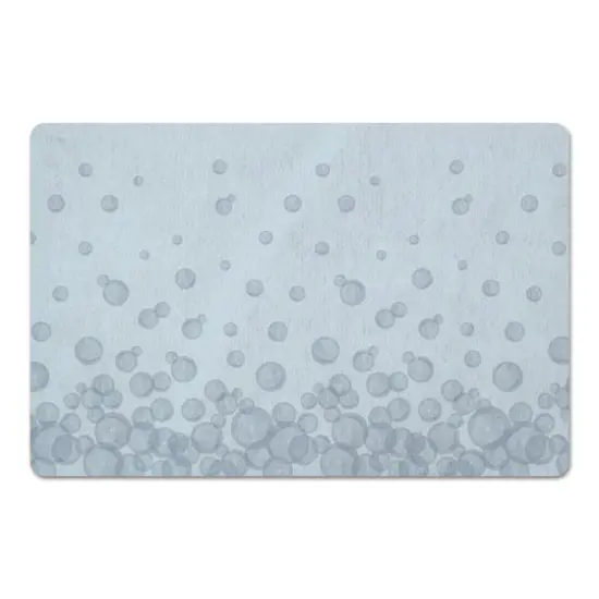 Bubbles Floor Mat Blue {1}
