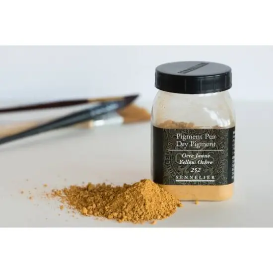 Sennelier Dry Pigment 252 Yellow Ochre {4}