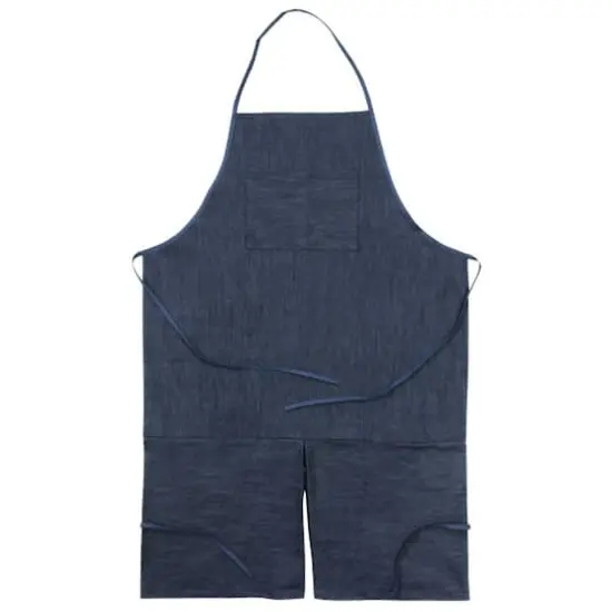Creativity Street&reg; Adult Dark Blue Denim Apron, 2ct. {3}