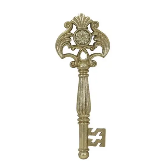 12.25" Antique Gold Key Wall D&eacute;cor by Ashland&reg; {1}