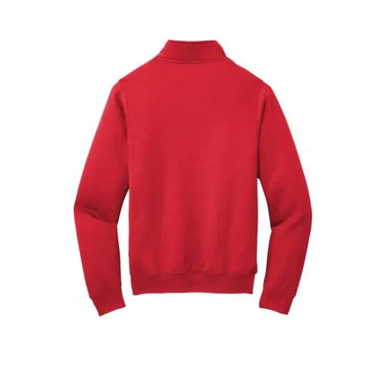 Port & Company&reg; Core Fleece 1/4 Zip Pullover Sweatshirt Red {5}