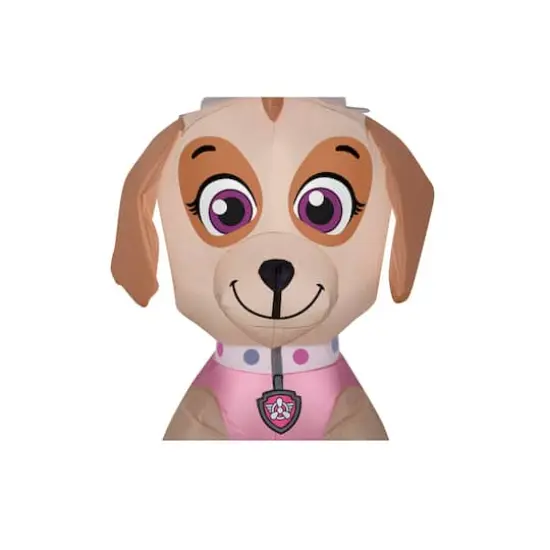 3ft. Airblown&reg; Inflatable Halloween Skye with Pumpkin {5}