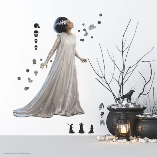 RoomMates Classic Monsters Bride of Frankenstein Giant Peel & Stick Wall Decals {3}