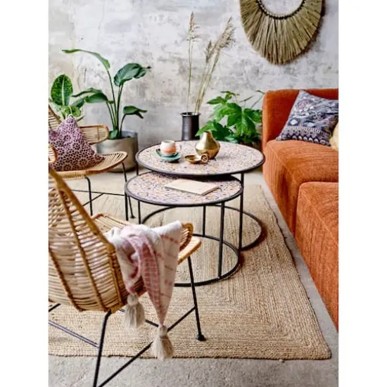 Hello Honey&reg; Natural Boho Woven Seagrass Rug, 72" x 48" {8}