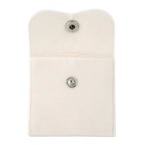 Cream Jewelry Pouches, 8ct. by Bead Landing&trade; {3}