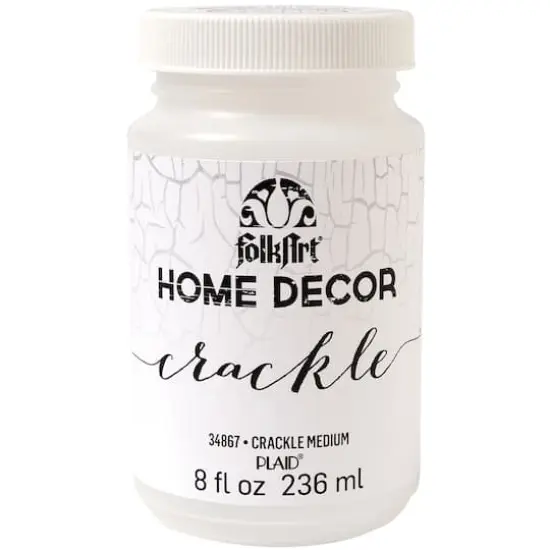 FolkArt&reg; Home Decor Crackle Medium, 8oz. {3}