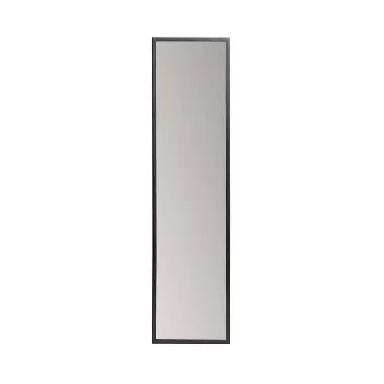 Habitat Trina 48" Black Rectangular Wall Mirror {1}