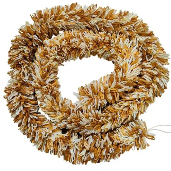 6ft. Ivory & Orange Paper Twist Garland by Ashland&reg; {3}