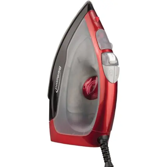 Brentwood&reg; Nonstick Steam Iron Red {2}