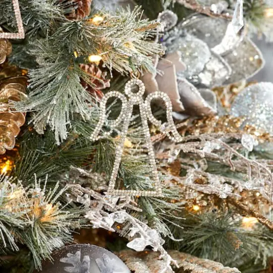 12ct. Jeweled Angel Outline Ornament {4}