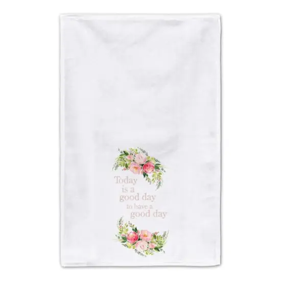 Good Day Flowers Tea Towel - Set of 2 {5}
