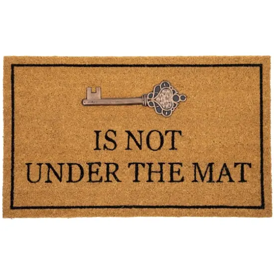 Key is Not Under the Mat Doormat {1}