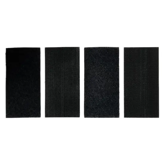 VELCRO&reg; Brand Industrial Strength Strips Black {4}