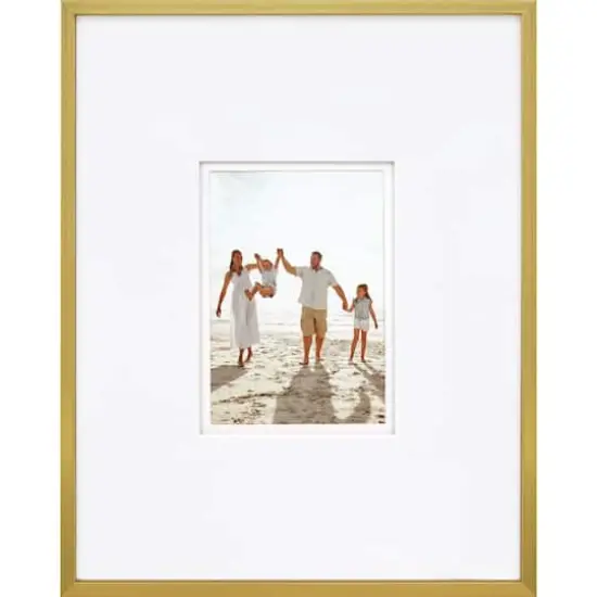 Gallery&trade; Gold Frame with Mat by Studio D&eacute;cor&reg; {1}