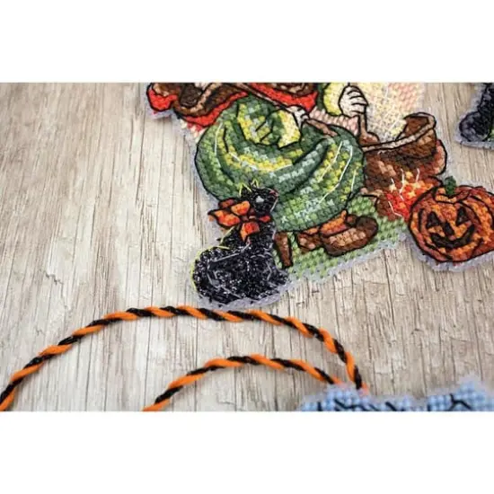 Letistitch Halloween Toys Plastic Canvas Counted Cross Stitch Kit {15}