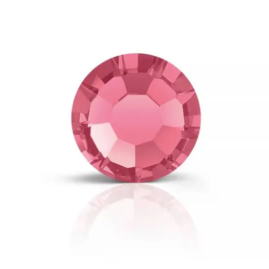 Preciosa MAXIMA SS20 Flatback Czech Crystals, 144ct. Indian Pink {1}