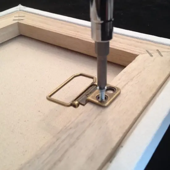 HangZ&trade; 50lb. Canvas 2 Hole D Ring Hangers, 2ct. {4}