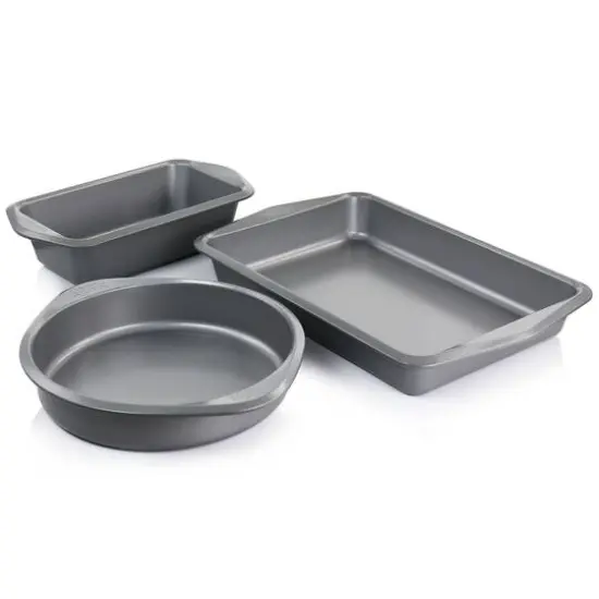 Martha Stewart 3 Piece Assorted Nonstick Steel Bakeware Set {3}